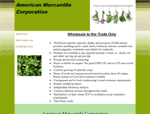 Tablet Screenshot of americanmercantile.com
